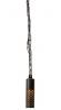 Willow Exterior 12V OR 240V Black LED Pendant IP65